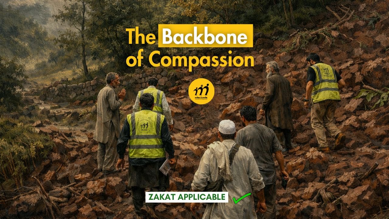 The Backbone of Compassion : Help us sustain vital field operations for suffering families.